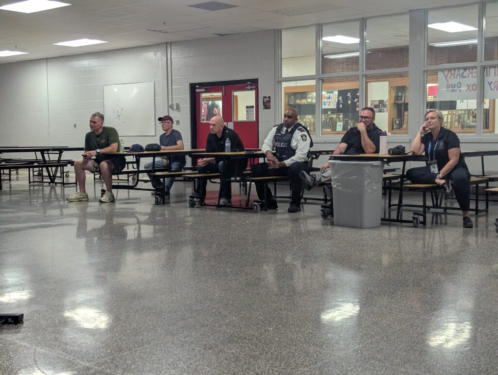 The police board already decided on a new headquarters. The public consultation was just for show.