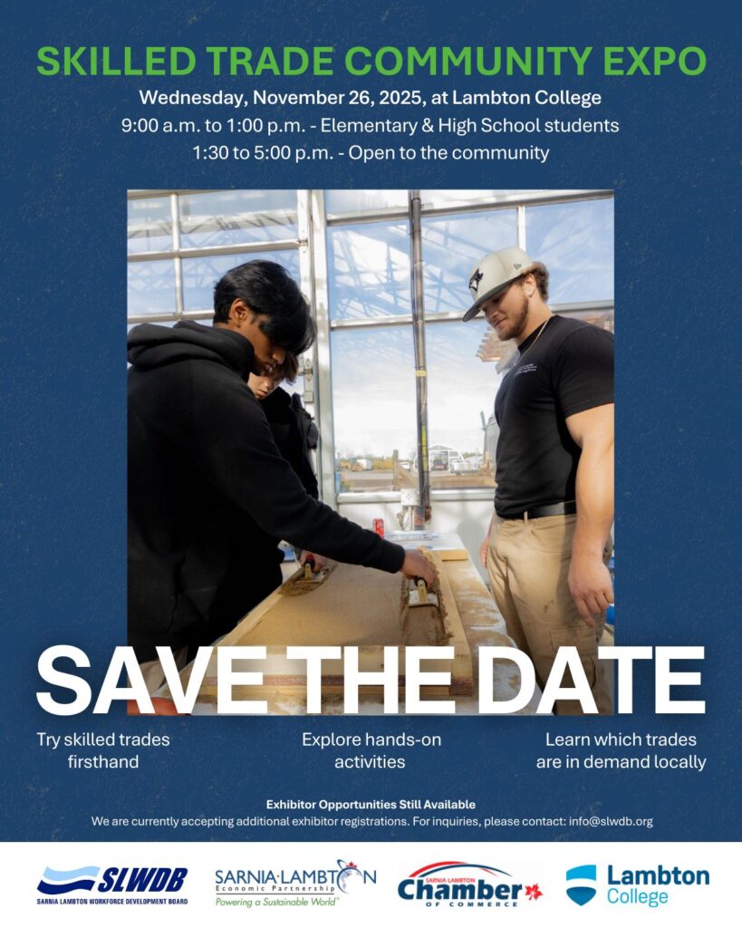 Skilled Trade Community Expo returns to Lambton College on November 26