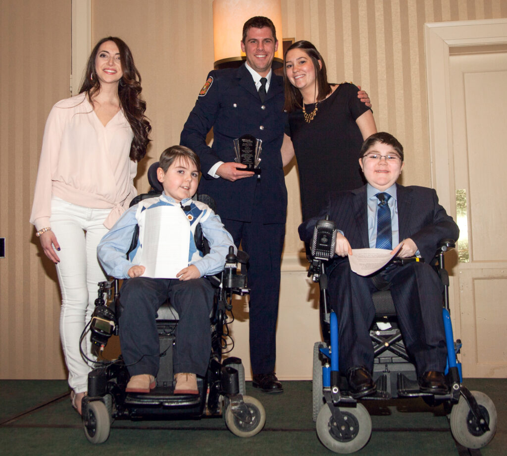City firefighter honoured for charity work