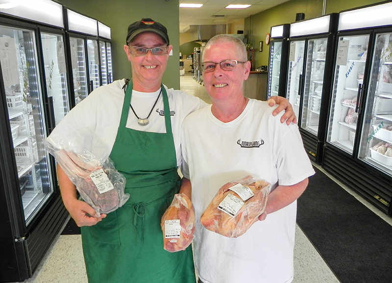 Meat store offers wild boar, deer, rabbit