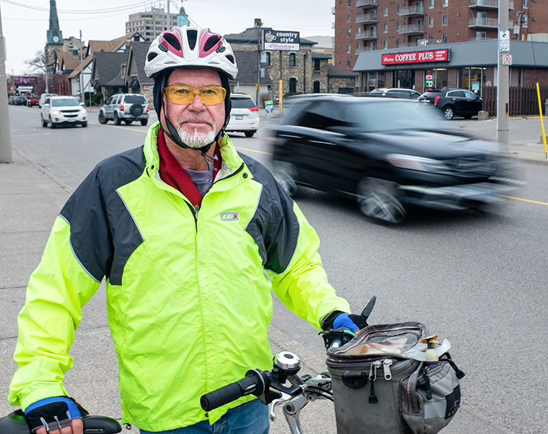 Council considers the stats, leaves sidewalk cycling ban in place