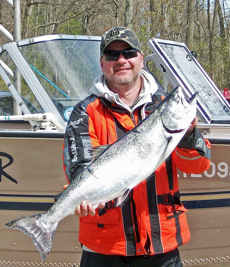 Terrible weather, few fish couldn’t spoil Sarnia salmon derby