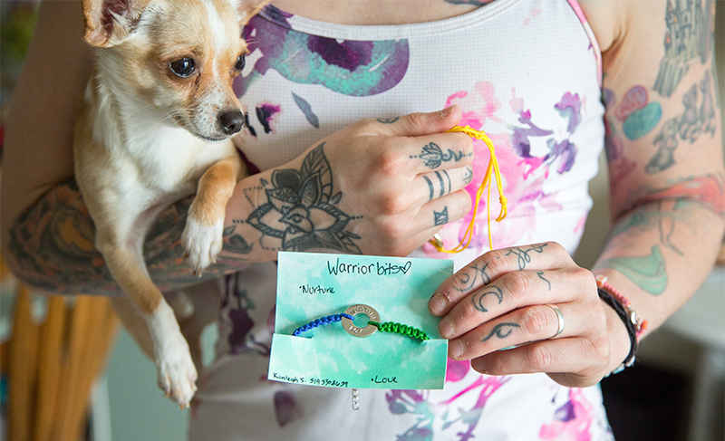 Crafting ‘recovery pieces’ helps woman battle eating disorder