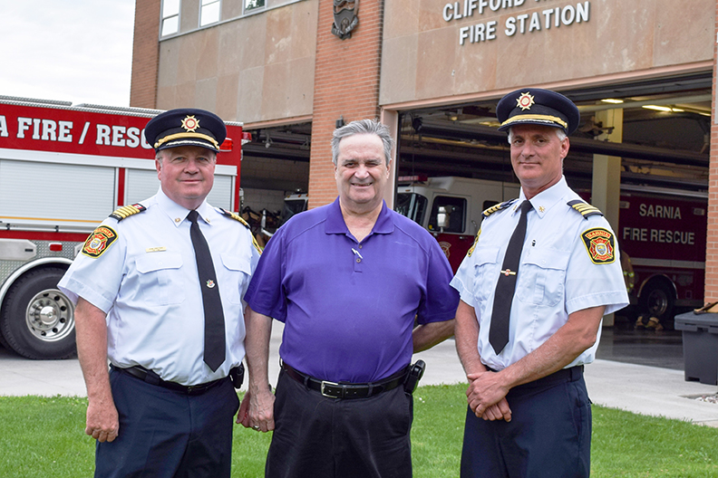 Author and family have long, deep association with fire department