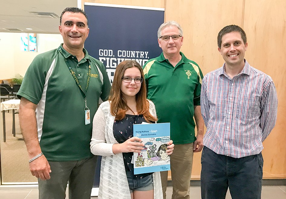St. Pat’s student pens winner in provincial short story contest