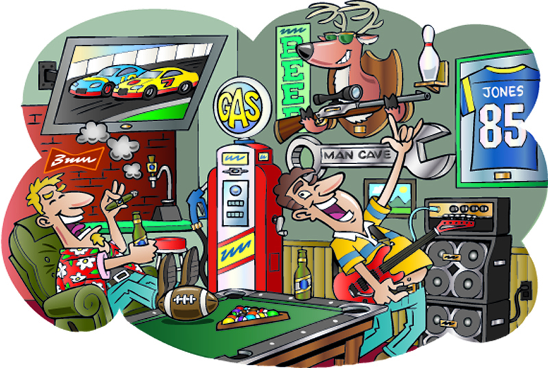 Got a great man cave?