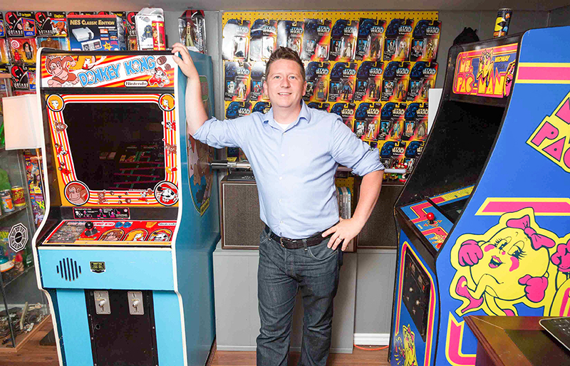 City man’s ‘mancave’ filled with treasures of his youth