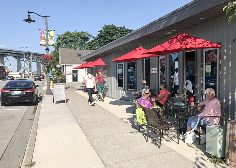 ‘Walking mall’ planned for Point Edward’s commercial strip