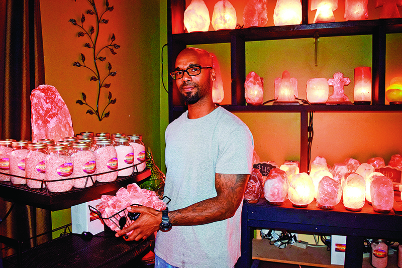 Proponents of natural healing lamps are going with the glow