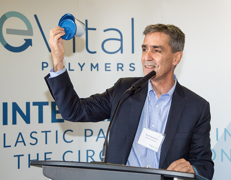 Recycling plant can turn any plastic into something new