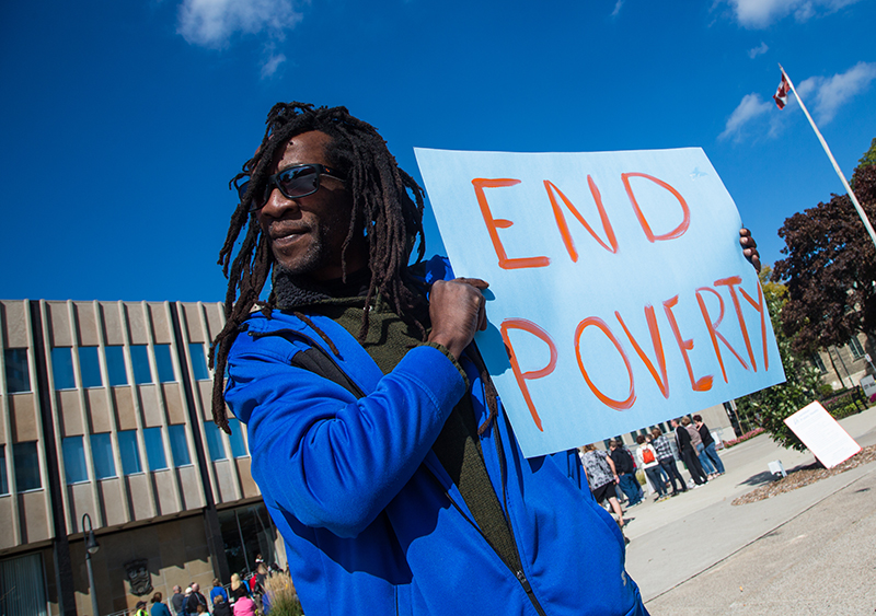 Annual anti-poverty rally at City Hall on Friday