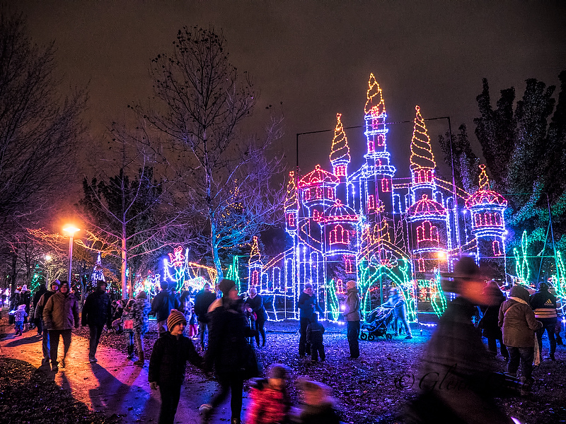 All is bright in Centennial Park