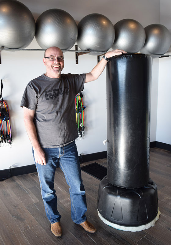 Kickboxer comes home, opens downtown fitness studio