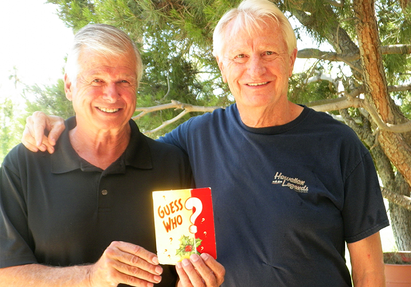 Christmas card exchanged by childhood friends for past 56 years