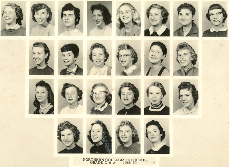 Gal pals in Grade 9 and still friends today – 60 years later