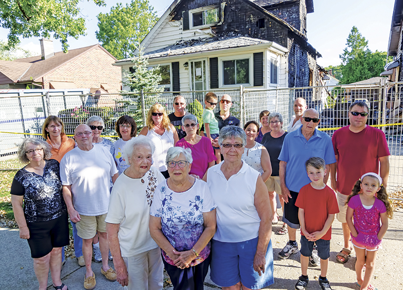 Explosion victims comforted by the kindness of good neighbours