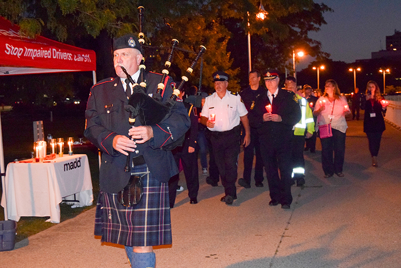 Candlelight vigil to remember victims of impaired driving
