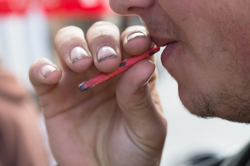 City’s police chief uncomfortable with public pot smoking
