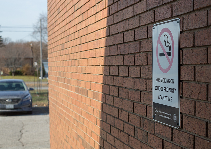 Neighbour wants students to butt out