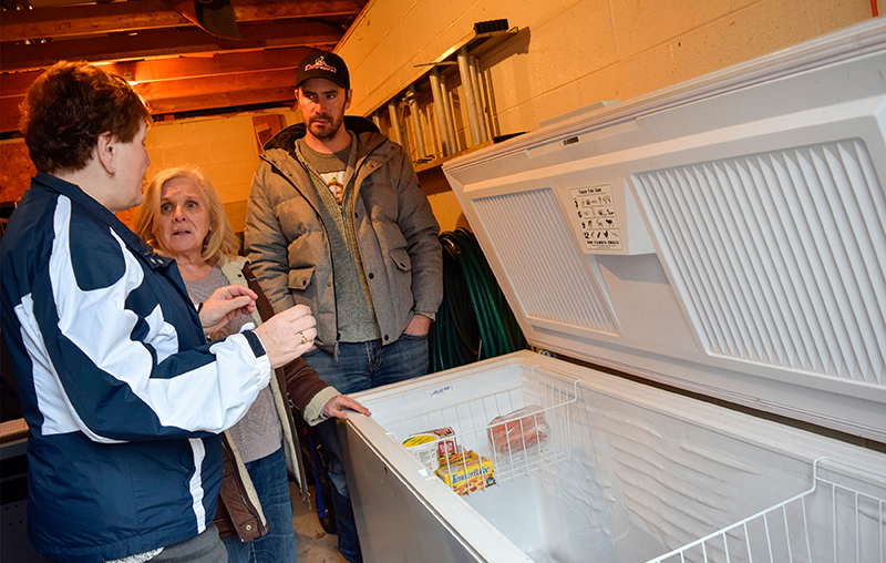 Food for a Christmas meal at soup kitchen had been stolen by a Grinch