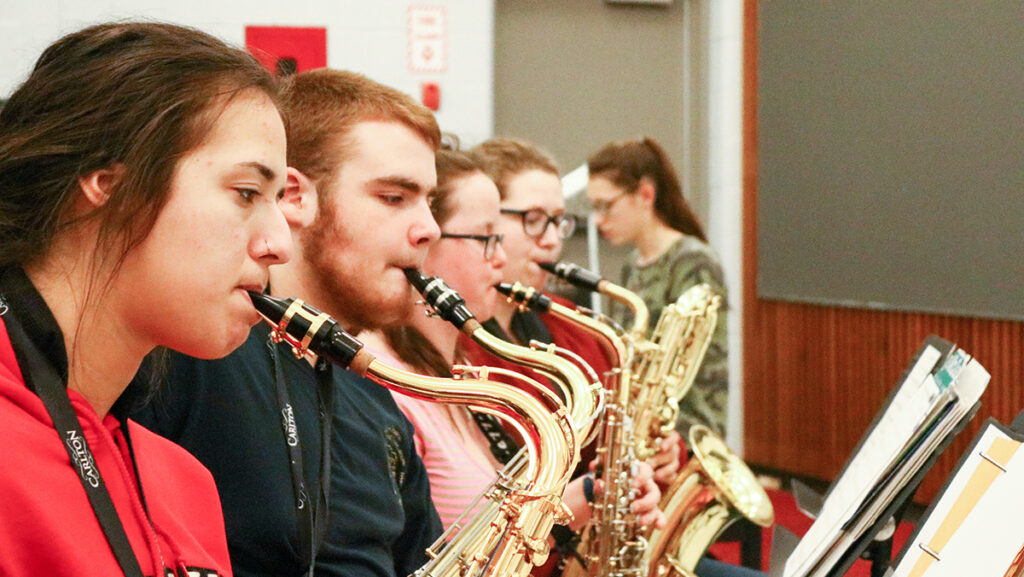Third annual high school jazz festival in full swing mode