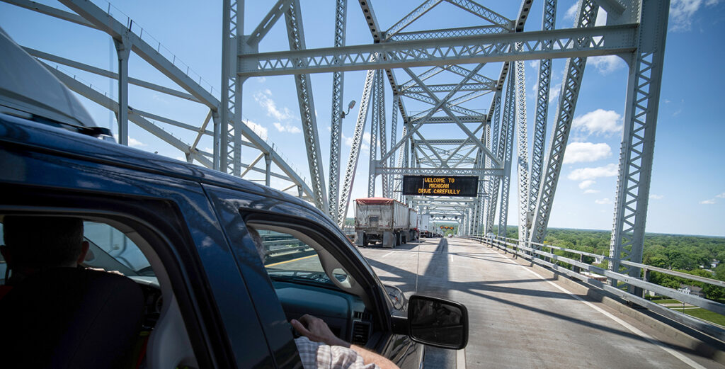 Toll at the Blue Water Bridge rising April 1