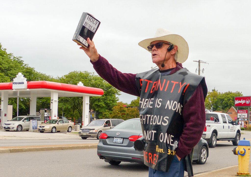 Council rejects attempt to restrict street preachers