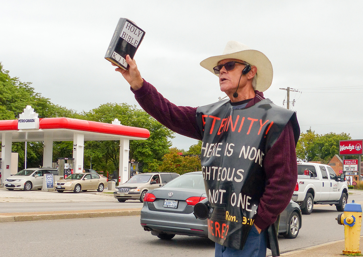 Council rejects attempt to restrict street preachers