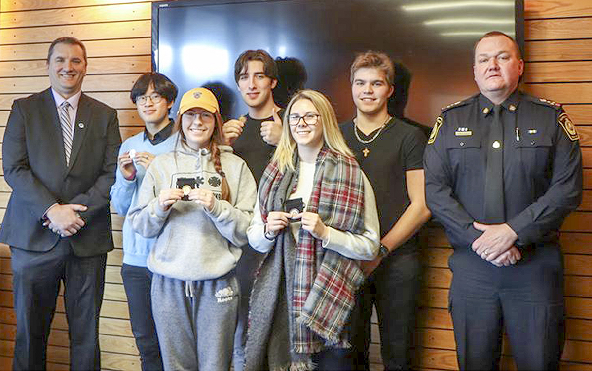 Students intervened in vicious assault
