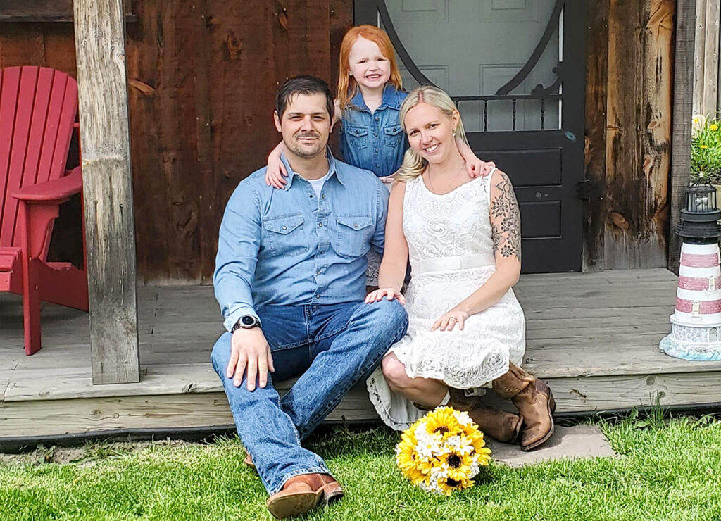City couple gets hitched with scaled down ceremony