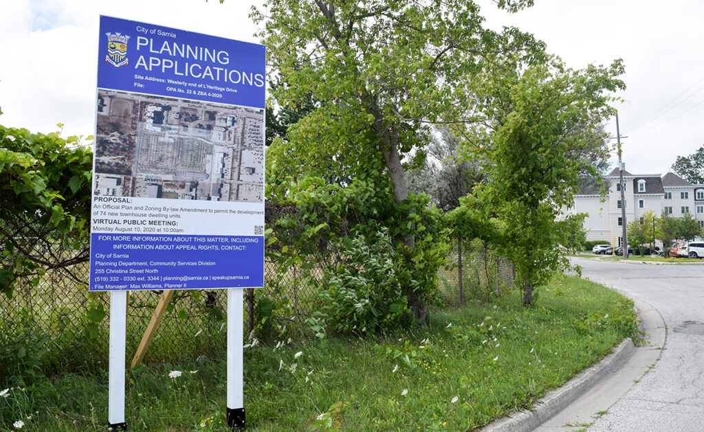 New subdivision of townhouses aimed at older adults
