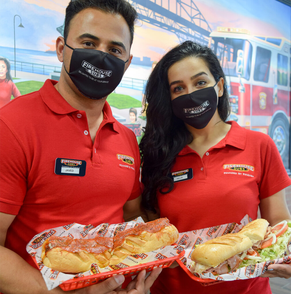 New themed sub shop gets first responders all fired up