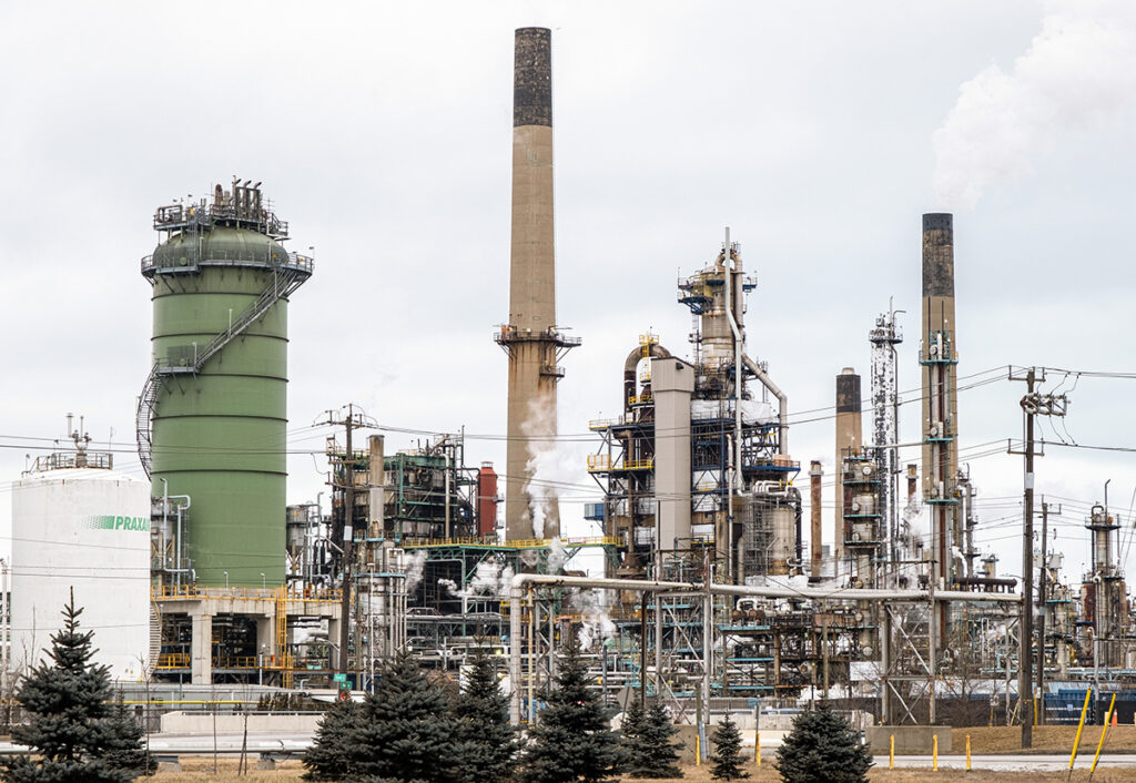 Minor biomass spill reported at Imperial Oil’s St. Clair River outfall