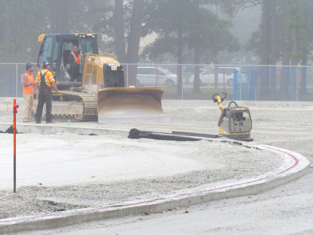 Great Lakes athletic track delayed until next year