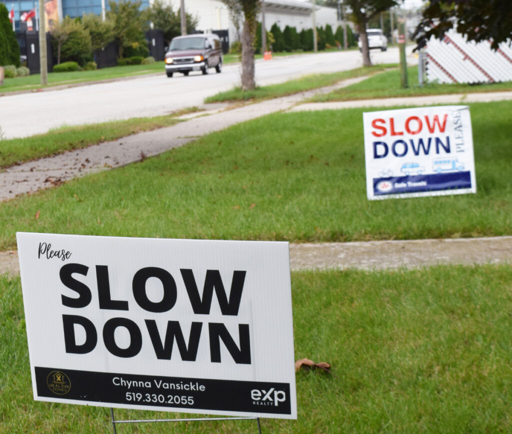 Slowmentum: Point Edward residents also demanding action on speeders