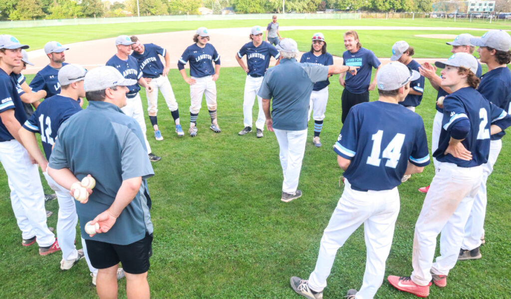 Lambton Lions baseball team notches historic win