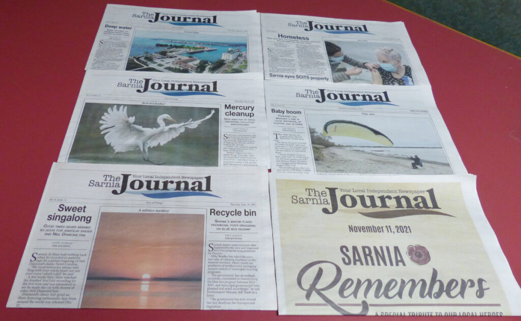 Journal nominated for five Ontario newspaper awards