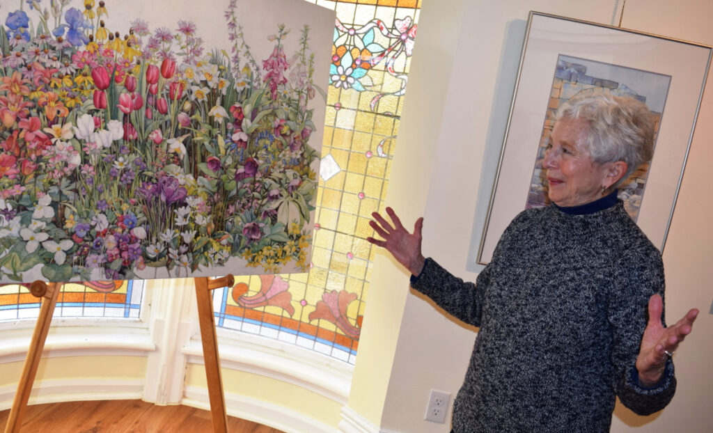 Jane Hunter exhibition: from zinnias to lemon peels