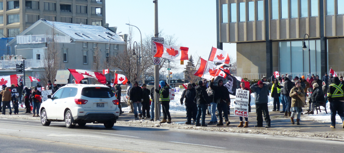 At least $14,000 raised locally to support Freedom Convoy