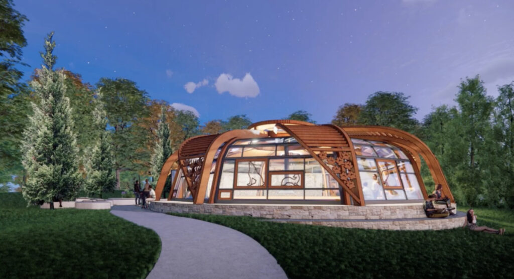 Outdoor Indigenous space to open at college next year