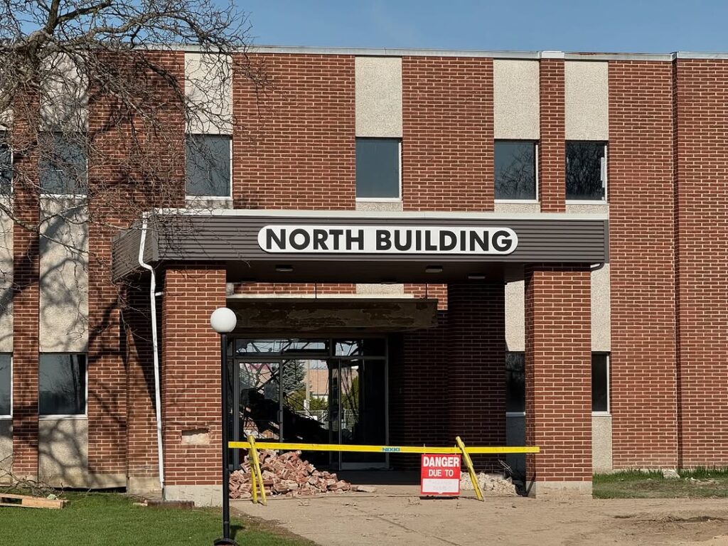 Lambton College begins demolition of North Building as part of campus renewal