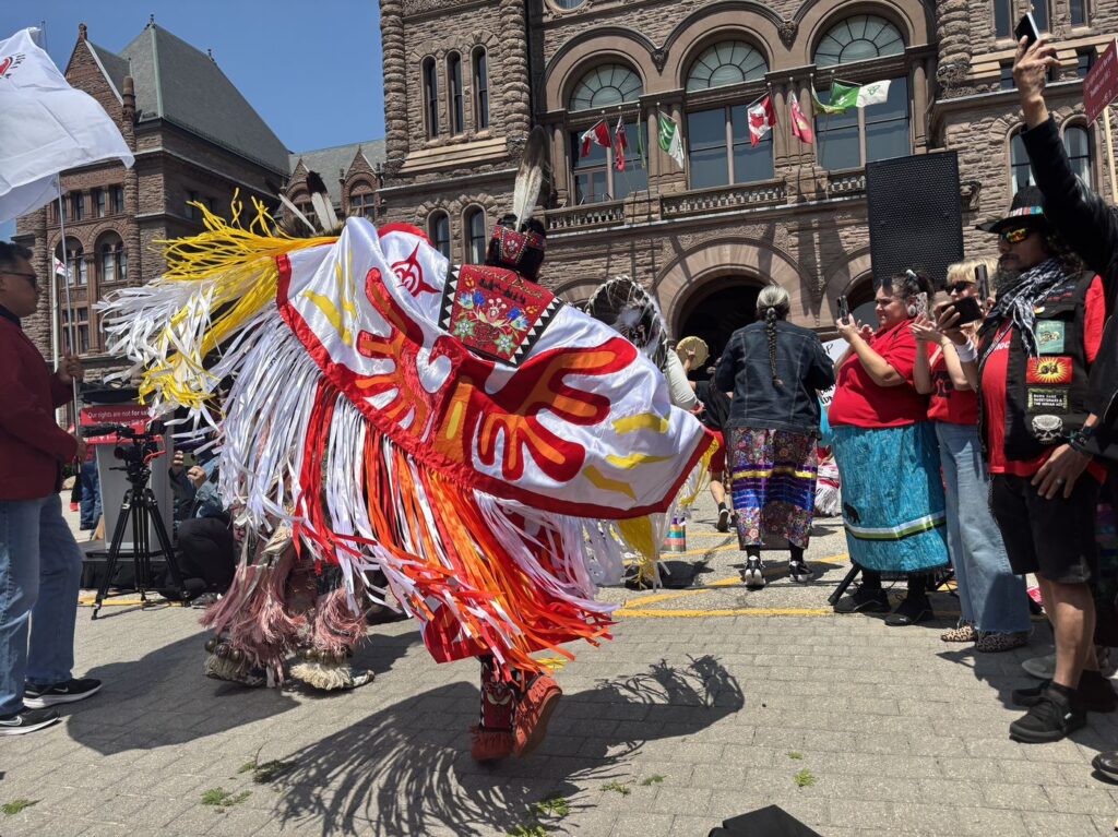 ‘Watershed moment’: Provincial unions are coming together to support northern First Nations protesting Bill 5