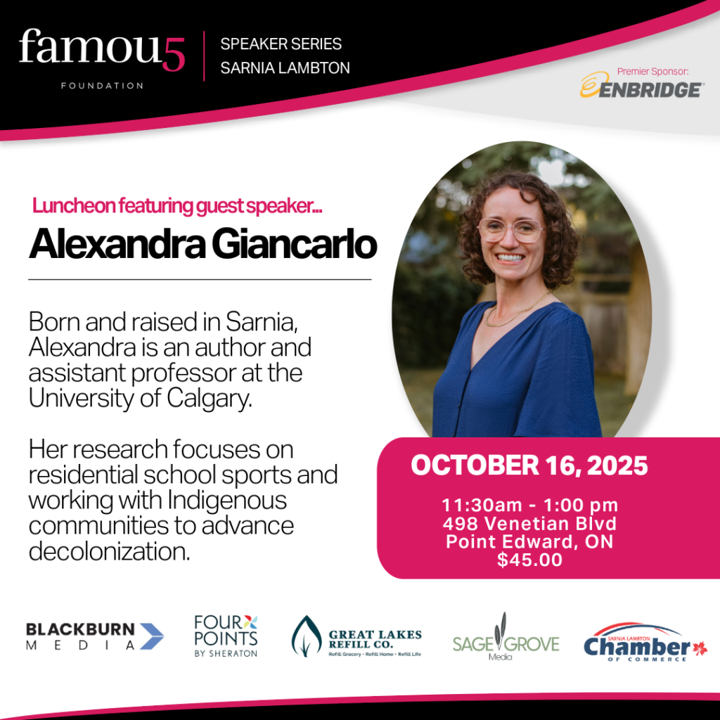 Alexandra Giancarlo returns home to share reflections on cross-cultural learning and reconciliation