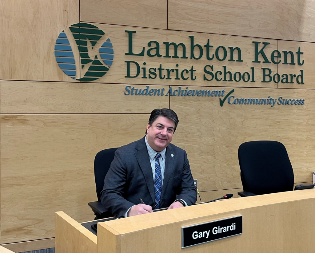 Lambton Kent District School Board appoints Gary Girardi as New Director of Education