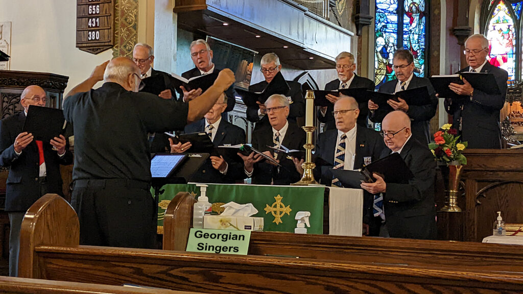 It’s all about the music for local group The Georgian Singers