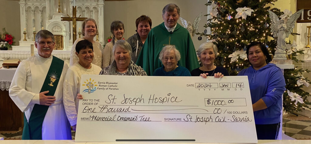St. Joseph Catholic Women’s League supports Hospice