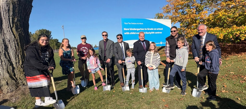 Groundbreaking marks beginning for new Blue Coast District School