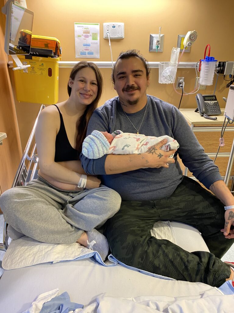 Marsavian Williams is Bluewater Health’s first baby of 2026