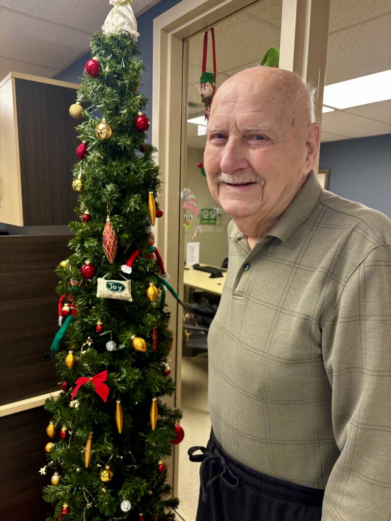Christmas Chronicles: William “Keith” Heron and the Christmas tree cut by hand