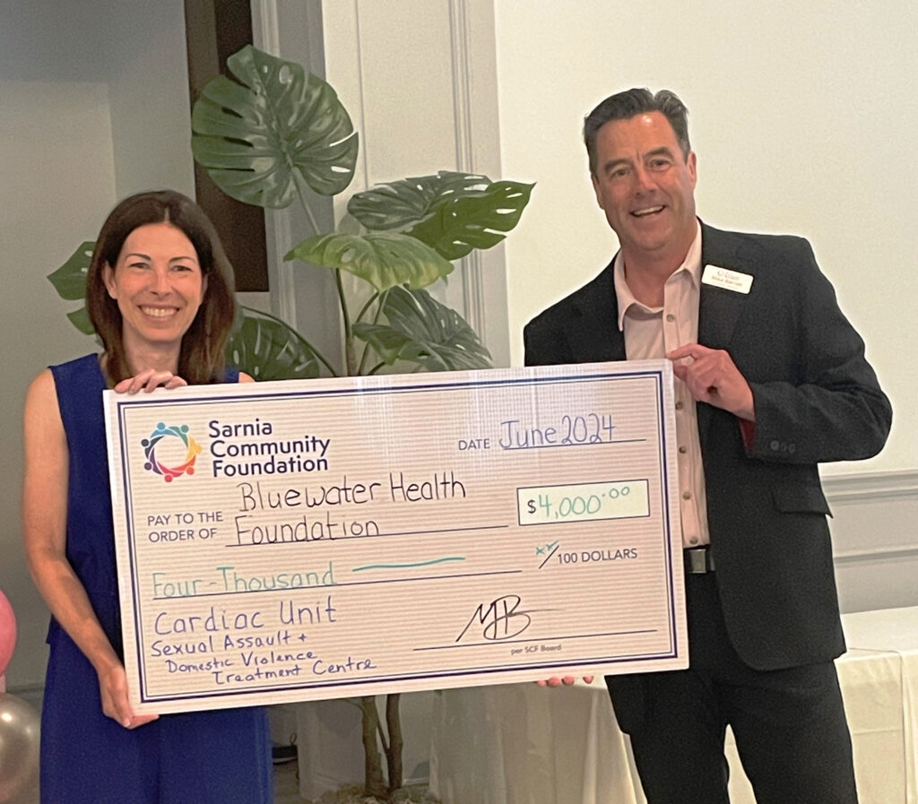 Sarnia Community Foundation gives back to Bluewater Health